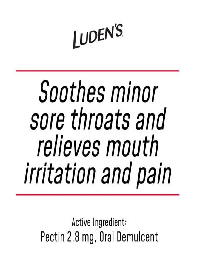 Luden's Sugar Free Wild Cherry Throat Drops, Sore Throat Relief, 25 Count (12 Pack) - Image 4